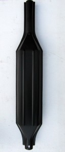 Silencieux d'échappement universel pour tracteur, diamètre 45 mm, peinture pressée jusqu'à 800 °C