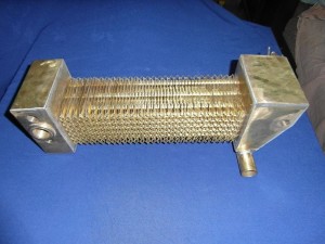 Élément de radiateur, radiateur, tracteur Lindner, voiture ancienne