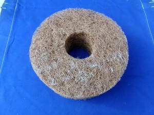 Filtre à air de rechange pour bain d'huile, filtre à air en latex de fibre de coco, diamètre 200 mm, pour tracteurs, camions et excavatrices