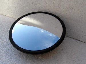 Miroirs panoramiques, diamètre 180 mm - 2 pièces