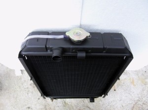 Water cooler brass cooler universal 40 x 55 cm tractor excavator construction machine truck