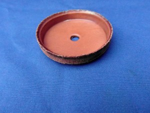 Pompe en cuir, manchette en cuir d'environ 63 mm de diamètre, piston, levier manuel, pompe à eau