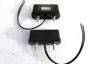 Éclairage de plaque d'immatriculation à LED - Lot de 2
