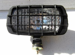 Projecteur halogène avec interrupteur pour tracteurs, camions IFA, chariots élévateurs et engins de chantier