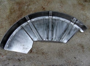  Garde-boues arrière pour tracteur à voie étroite Deutz D30