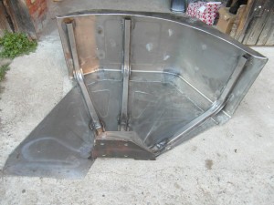 Garde-boues arrière pour tracteurs Deutz D8006, D10006 et D13006 - grande roue