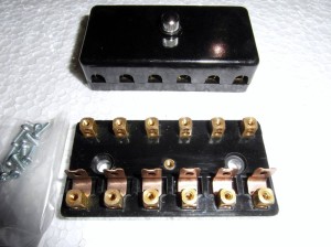 Boîtes à fusibles à 6 chiffres pour Lanz Bulldog, Ursus et Pampa - Lot de 2