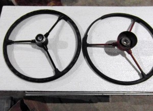 Lenkrad Zetor 50 Super orig. Nachfertigung mit Nut für Schutzkappe, Lenkung
