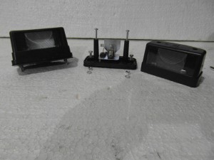 Éclairage de plaque d'immatriculation pour tracteurs, IFA (Allemagne de l'Est), remorques, HW 80, camions et autobus - Lot de 2