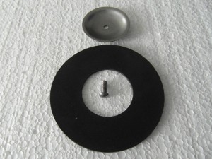 Bouchon de remplissage d'eau - Rivet en tôle de caoutchouc de rechange pour Lanz Bulldog, Ursus C45 et Pampa