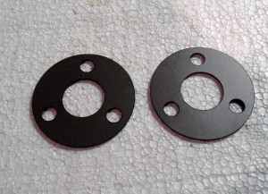 Rondelles pour poulie d'arbre de ventilateur pour Lanz Bulldog NK et Pampa - Lot de 2