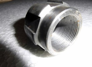 Écrou de raccord de pompe d'injection pour tracteurs Lanz Bulldog Ursus (Pampa), filetage métrique