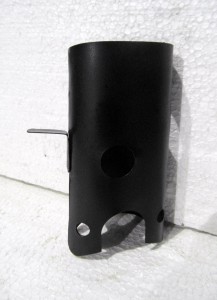 Pare-brise pour brûleur de lampe chauffante