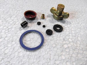 Kit de réparation pour lampe chauffante (joint en caoutchouc, filetage interne, manchon de pompe, buse, joint Barthel BAT)