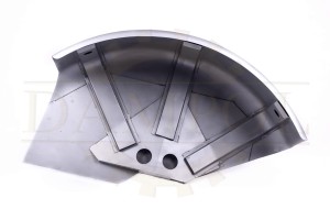 Garde-boues arrière pour tracteurs Eicher Wotan 3013, 3014, 3017 et 3018