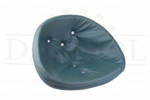 Coussin de siège, galette de siège, cuir synthétique vert Famulus RS 09 GT 124 Fortschritt TWS