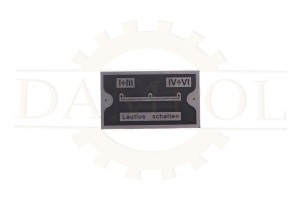  N° 9, 11 Plaque indicateur de vitesse epour Lanz Bulldog, Ursus, Pampa, en aluminium gravé