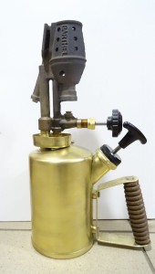 Lampe chauffante MS, 33 cm de haut, brûleur Barthel neuf pour moteurs Lanz Bulldog, Ursus et Pampa