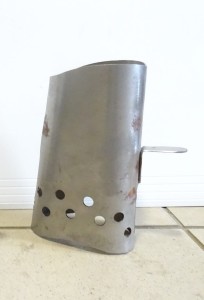 Pare-brise pour lampes chauffantes à petit brûleur