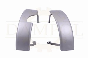 Garde-boues avant pour tracteurs Eicher Mammut avec supports