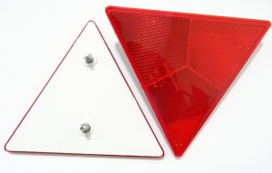 Triangle de signalisation arrière pour tracteur