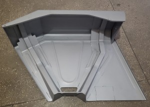 Garde-boue arrière pour tracteurs Hanomag Perfekt 301 401 E, Granit 501 E - sans supports de feu arrière