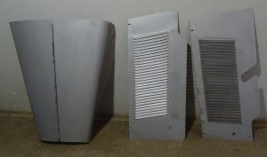 Panneaux d'aération, panneaux latéraux, capot moteur, gauche et droit pour Hanomag RL 20