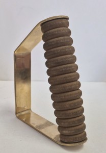 Tankgriff für Heizlampe Messing